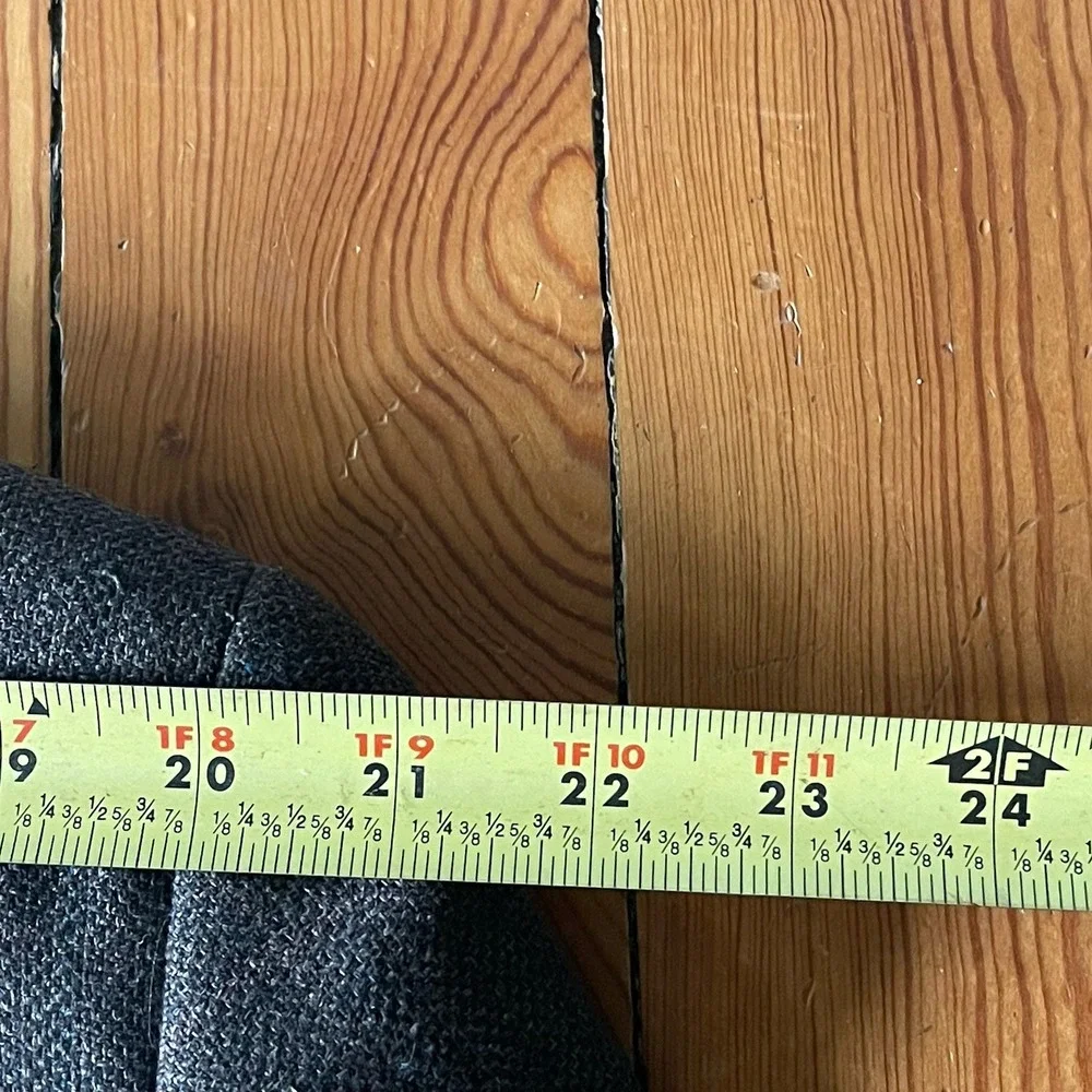 Linea Uomo Men's Wool & Silk Sport Coat – Dark‎ Green Plaid – Size 44 Long
